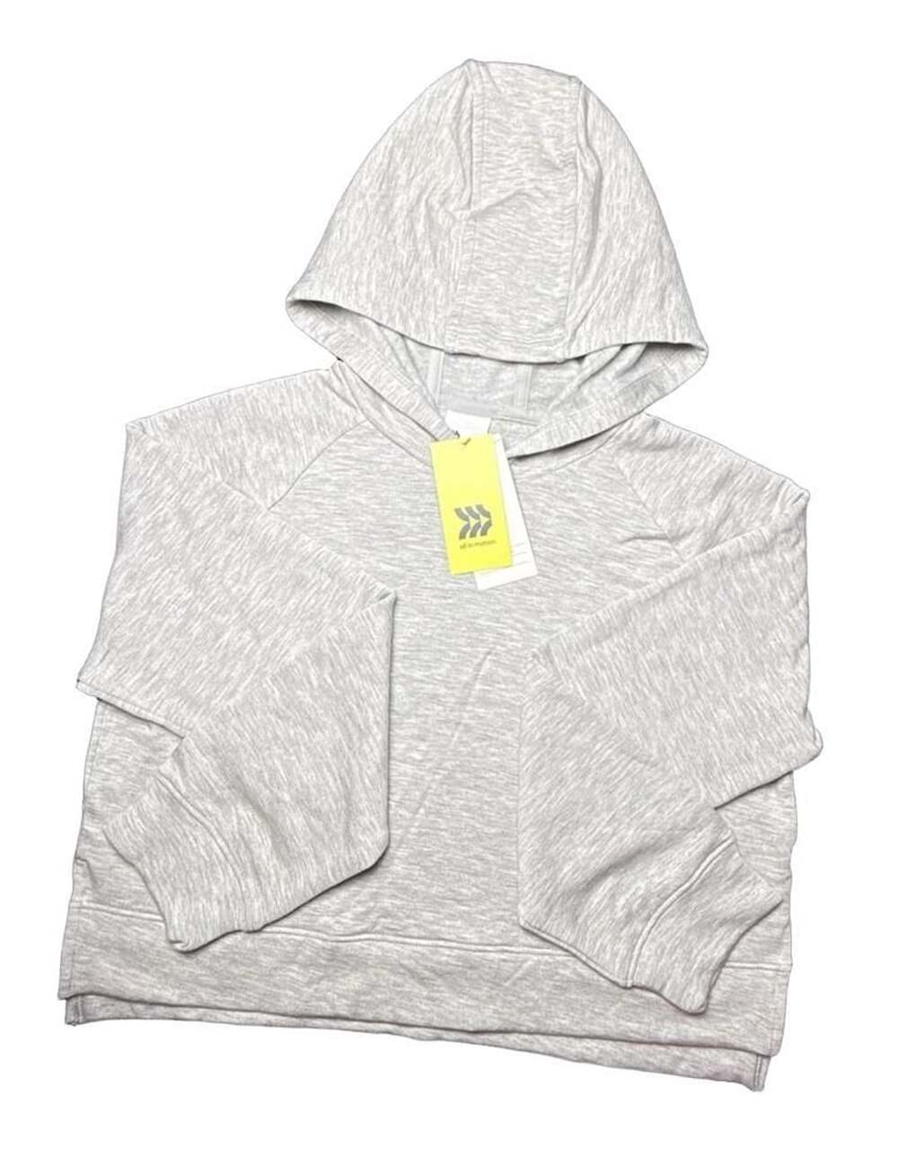 All in Motion Heather Gray Pullover Hoodie Size L
